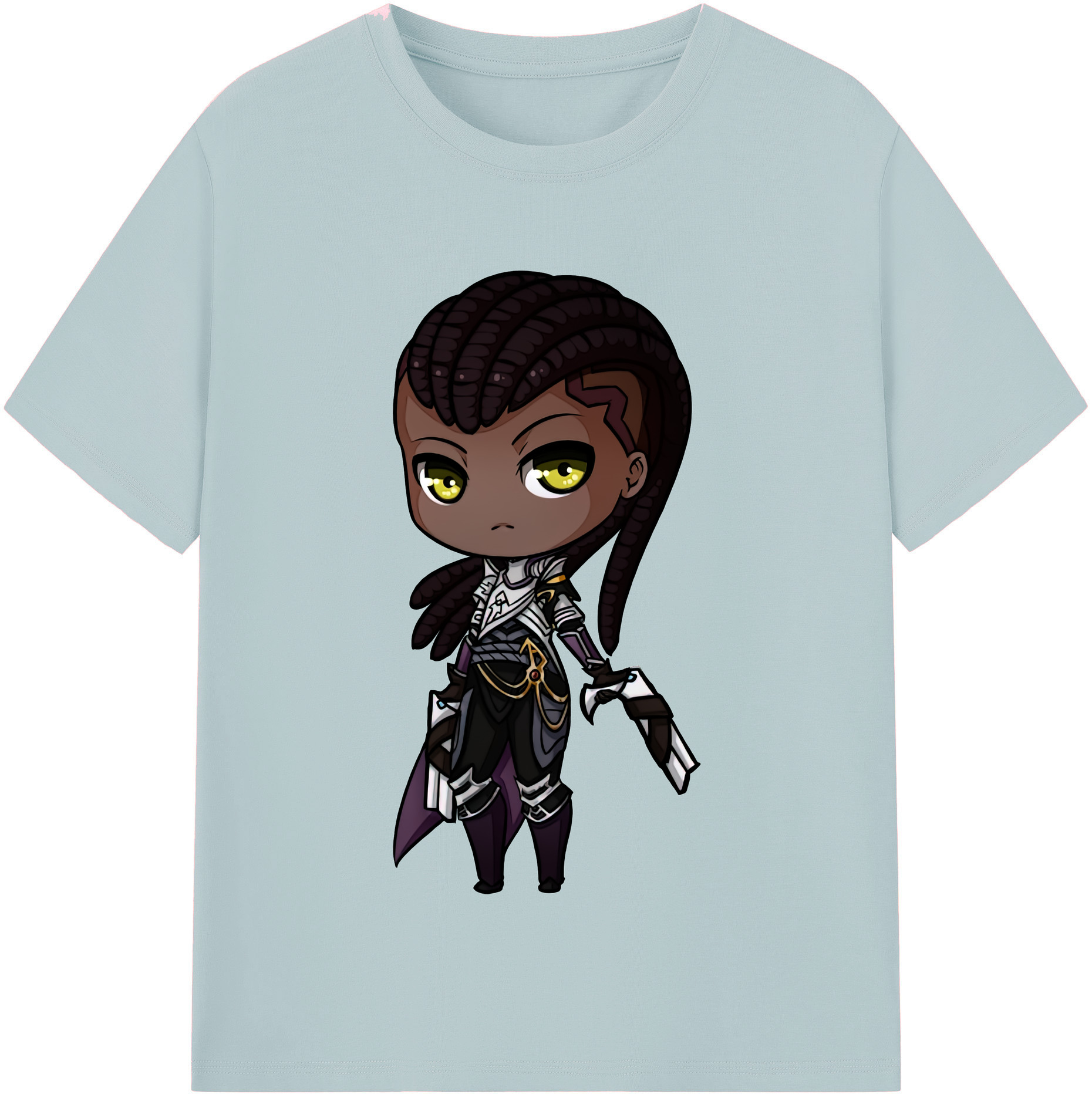 リーグ・オブ・レジェンド League of Legends LOL 綿100％半袖Tシャツ（フロントプリント）